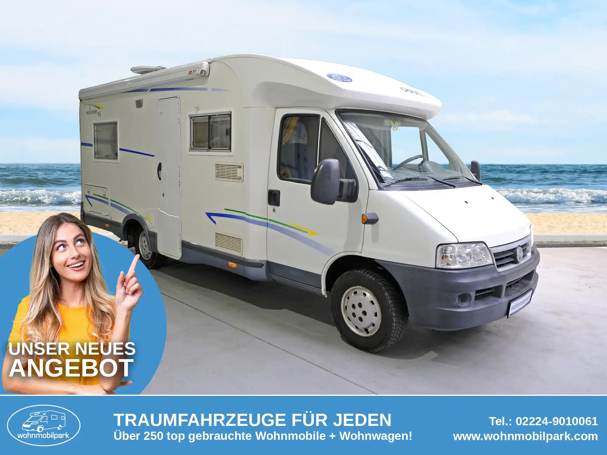 CHAUSSON Welcome 95 Teilintegrierter gebraucht kaufen in Bad Honnef